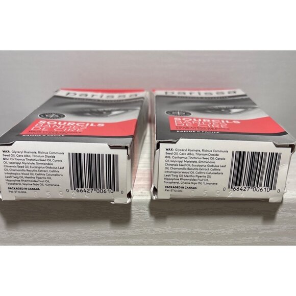 Set of 2 Parissa Brow Wax Strips 32 Cnt Natural Hair Removal Kit All Hair Types - Picture 8 of 8